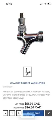 Draft Beer Faucet